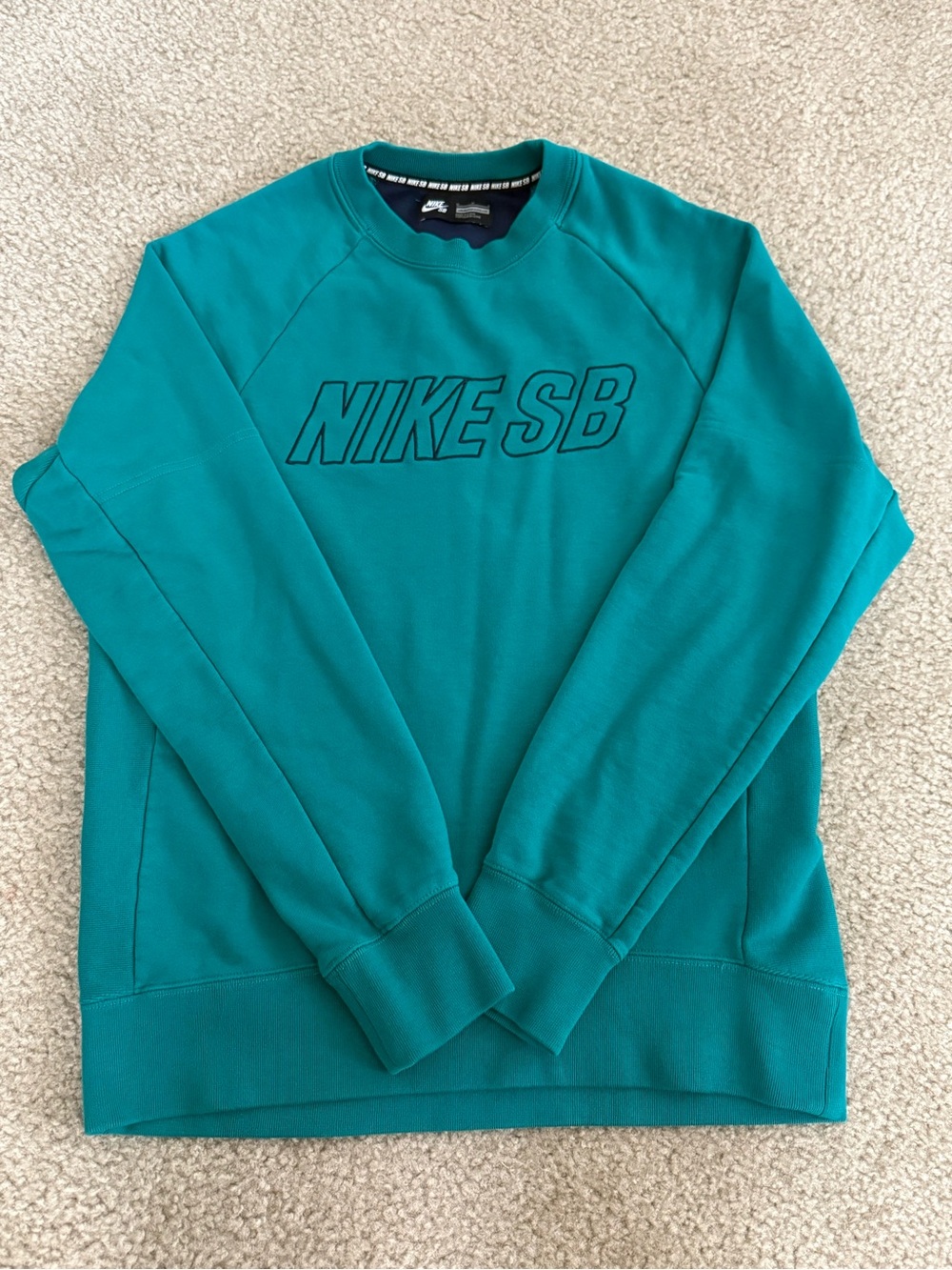Nike Teal Crewneck Sweatshirt - Men's